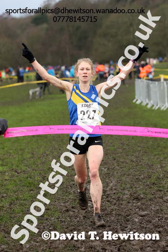 Senior womens Northern Cross Country Champs., Witton Park, Blackburn. Photo: David T. Hewitson/Sports for All Pics